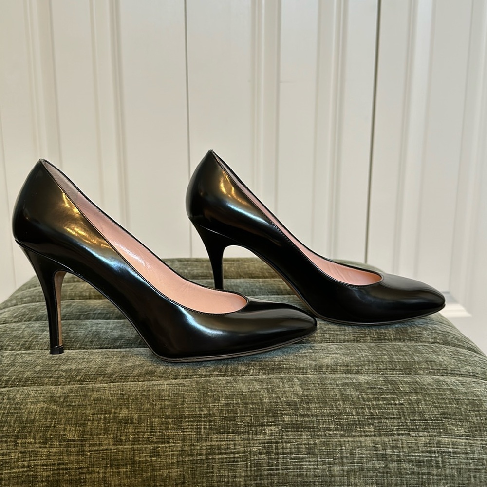 Kate Spade black patent leather pumps. Size 7.5